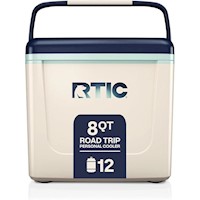 HIELERA PERSONAL RTIC, COMPACTA Y PORTÁTIL PARA CAMPING, PICNIC, PLAYA Y